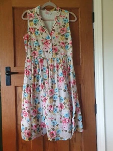 Kath Kidston Cotton Sumner Dress Size 10 - Picture 1 of 4