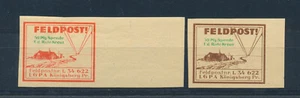 Feldpost Vignetten Flak-Einheit Ostfront Rotes Kreuz Spende 1944** (762) - Bild 1 von 2
