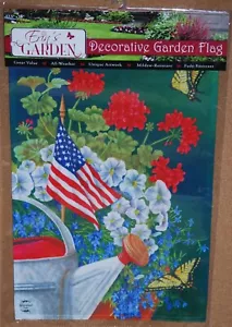 "American Garden" Decorative Garden Flag 18"x12.5 - Bild 1 von 5