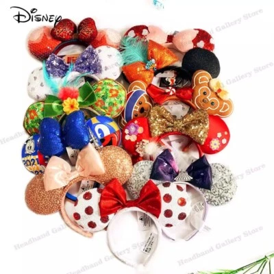 Diadema 200 estilos 2024 Disney Parks Loungefly Rapunzel Cenicienta Minnie Ears Foto 1 de 4