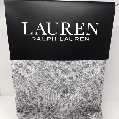 Ralph Lauren Watch Hill Paisley 50 x 96 inch Curtains Panels Rod Pocket Tabs - Image 1 of 4