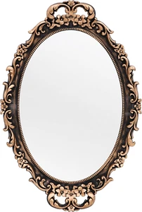 Vintage Decorative Gold Framed Mirror, Wall Hanging Mirrors & Tabletop Tray for - Picture 1 of 7