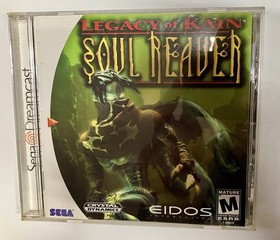 Legacy of Kain: Soul Reaver for Sega Dreamcast Complete CIB -Excellent condition
