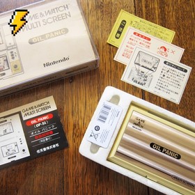 NINTENDO Oil Panic Game and Watch in Excellent Condition (OP-51) 1982