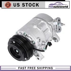 AC A/C Compressor New for 15-20 Cadillac Escalade Chevrolet Tahoe GMC Yukon 6.2L - Foto 1 di 8