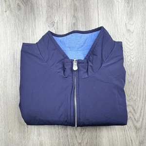Peter Millar Crown Soft Reversible Vest Mens Size 2XL Blue  - Picture 1 of 13