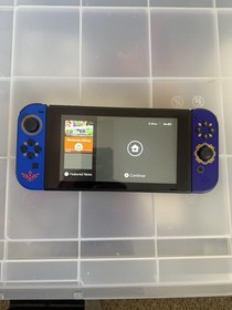 Nintendo Switch white With Limited Edition Zelda Skyward Sword Joy Cons