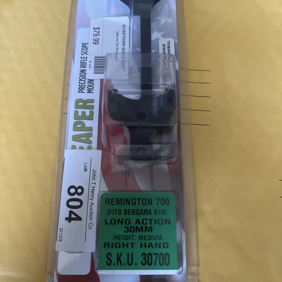 DNZ PRODUCTS 1-Pc Remington 700 Long Action Base & Ring Combo 30mm Medium ( R ) - Image 1 of 4