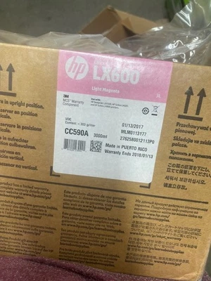 Impresora HP Scitex LX600 L6550 LX800 Designjet luz magenta látex tinta de impresión Foto 1 de 3