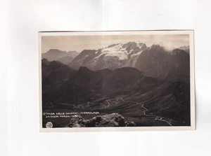 F4122) STRADA delle DOLOMITI - MARMOLDADA - da Sasso Pordoi OLD ! - Bild 1 von 2