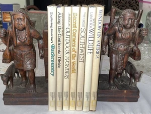 Vtg Lot of 7 National Geographic Society HC Books Geography America Homeschool - Bild 1 von 12