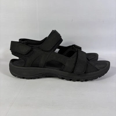 Sandalias Merrell Sandspur 2 Convertibles Para Hombre Talla 10 Negras Gancho y Lazo - NUEVAS Foto 1 de 4