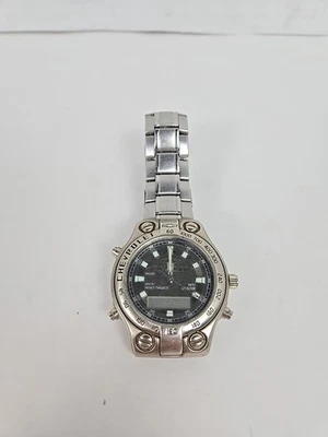 Reloj Pulsera GM Chevrolet Acero Inoxidable Resistente al Agua - Necesita Batería TX0298 Foto 1 de 4