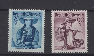 (WH23668) AUSTRIA, 1948, MI 907+909, MNH, CV €55, SEE SCANS - Picture 1 of 2