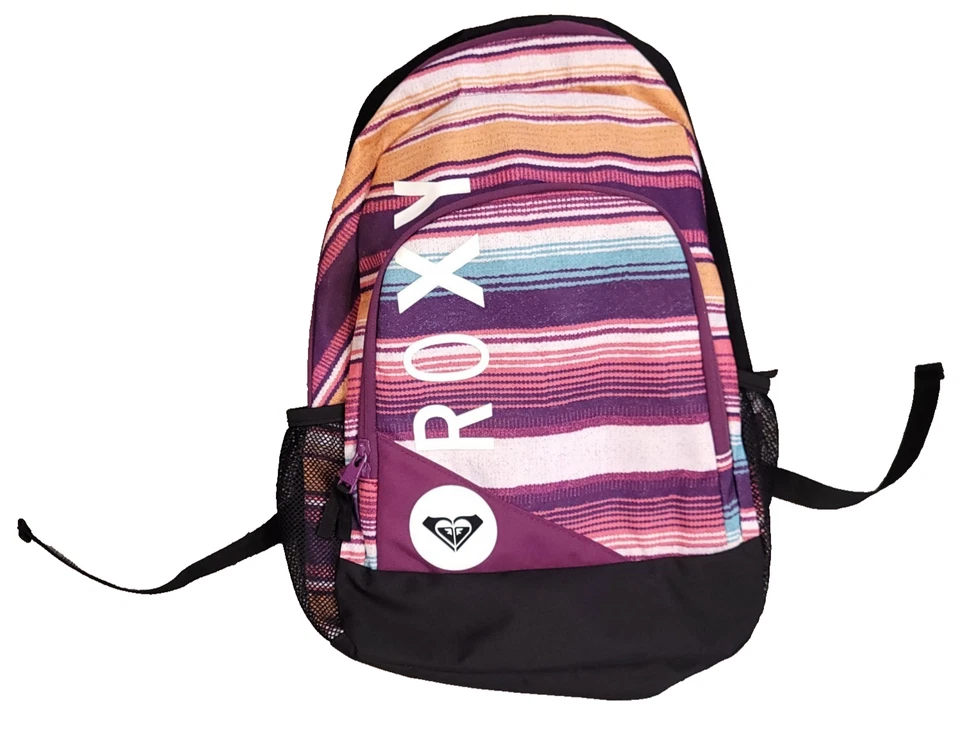 ROXY Mochila Bolso Escolar Mujer Niñas Estampado Geográfico Multicolor Foto 1 de 4