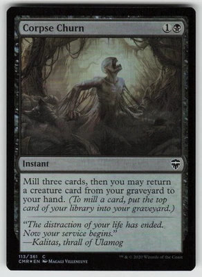 Corpse Churn Commander Legends 113 Near Mint Foil - Image 1 of 2