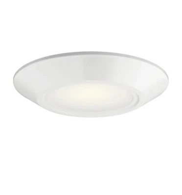 Accesorio de techo Kichler Horizon 6"W LED empotrado cuenco, 43873 WHLED30- blanco Foto 1 de 4