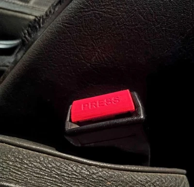 Botão de cinto de segurança para Volvo 940, 740, 240 - Imagem 1 de 4