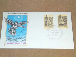 AUSTRALIAN FDC - CHRISTMAS 1974 - Picture 1 of 1