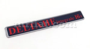 Lancia Delta HF Integrale 16V Chromed Plastic Emblem - Bild 1 von 1