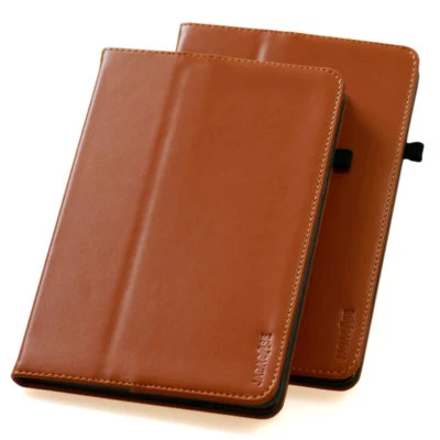 Premium Echt Leder Cover für Apple iPad 234 Tablet Schutzhülle Case Tasche braun - Bild 1 von 4
