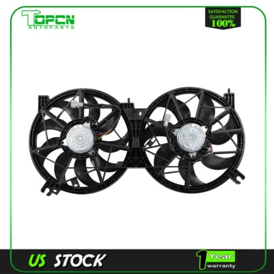 Electric Radiator Cooling Fan Assembly Fits 2015 2016 2017-2021 Nissan Murano - Image 1 of 4