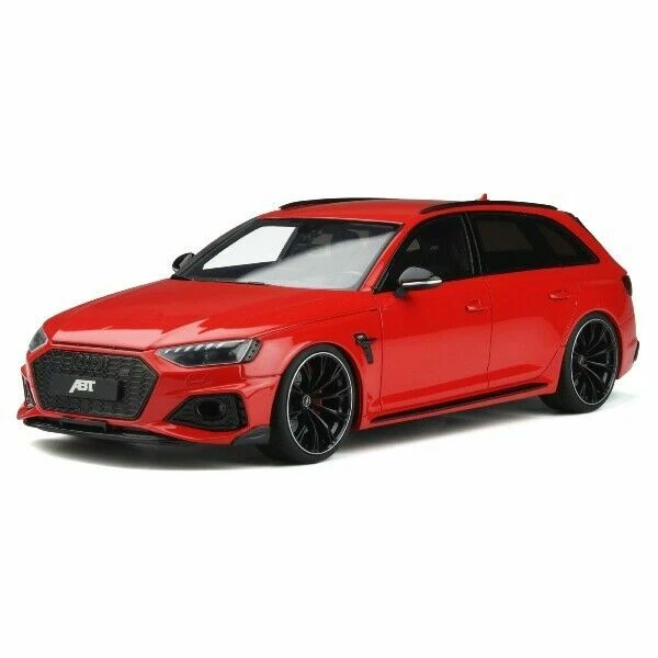 GTspirit Audi RS4-S Avant ABT 1:18 Echelle Miniature Voiture - Rouge (GT850)