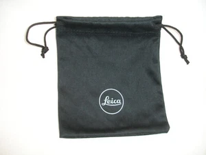Leica Logo Black Accessories Case Soft Pouch Leitz Wetzlar, 5.5x4.5" #6 - Picture 1 of 3