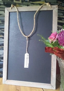 Rustikale Memoboard Kreidetafel 40 x 60 cm Maritim Schreibtafel Tafel Wandtafel - Bild 1 von 6