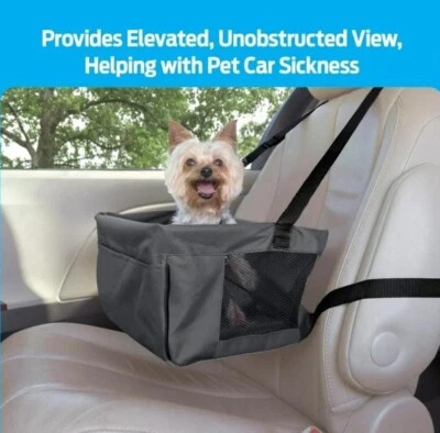 Asiento elevador de coche para mascotas para perros pequeños Foto 1 de 4
