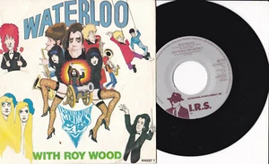 Doctor & The Medics With Roy Wood -Waterloo / Damaged Brains- 7" 45 I.R.S. Rec. - Picture 1 of 1