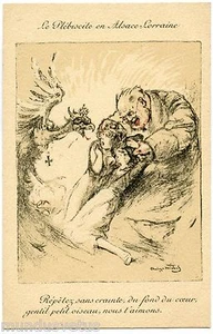 WW1 . LE PLEBISCITE EN ELSASS-LOTHRRAINE. Krieg .War - Bild 1 von 1