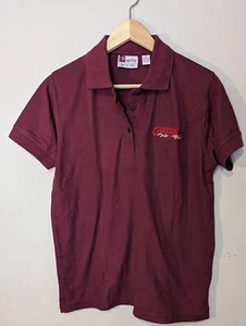 Polo Camicia "Cardenas" Kingsbury Uniforme Taglia S Marrone Logo Ricamato - Foto 1 di 8