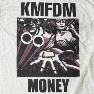 Vintage Rare KMFDM White T-shirt Cotton Unisex All size S to 345XL HRO38 - Picture 1 of 5