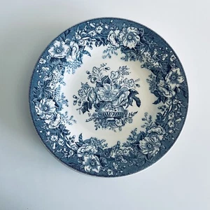Royal Sphinx Maastricht Balmoral Holland Blue White Floral Soup Bowl 9.25" Dia - Picture 1 of 12