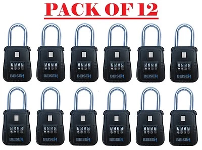 Pack of 12 Lockbox key lock box for realtor real estate 4 digit - Image 1 of 4
