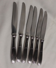 6 couteaux de table  ALFENIDE / CHRISTOFLE MODELE SAIGON