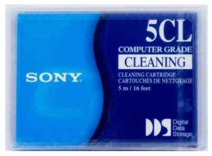Bande cassette de nettoyage pour stockage de données DDS de qualité informatique Sony (DG-5CL) - Photo 1/1