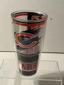 Chicago Bears Cup Tervis 2011 ufficiale NFL made in USA 24 OZ senza coperchio - Foto 1 di 4