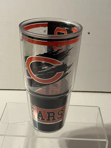 Chicago Bears Cup Tervis 2011 Official NFL Made in the USA 24 OZ No Lid Cover