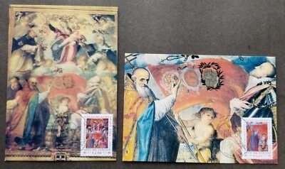 [SJ] Vatican 5th Centenary Birth Of Pope Pius V 2004 Painting (maxicard) - Image 1 of 4