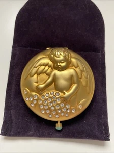 Estée Lauder Angel Compact 1997 December Lucidity. EMPTY - Picture 1 of 10