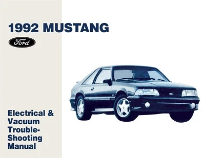 1992 Ford Mustang Electrical & Vacuum Troubleshooting Manual - Image 1 of 4