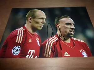 ROBBEN & RIBERY signed 12x8 photo BAYERN MUNICH + COA - Picture 1 of 2