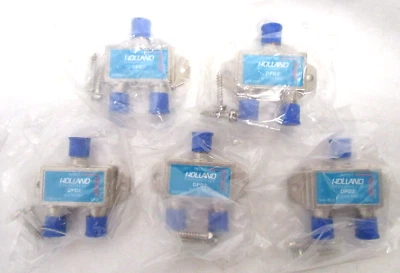 Lot of 5 DISH NETWORK SATELLITE APPROVED HOLLAND DIPLEXER DPD2 SPLITTER NEW - Image 1 of 4