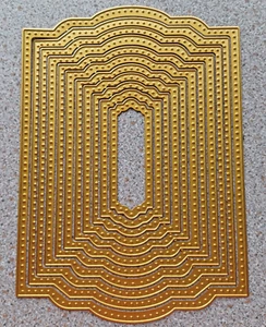 Troqueles de corte estilo decorativo de 11 anidación hasta 17 cms de diámetro NUEVO - Imagen 1 de 3