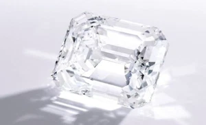 Lab Grown Diamond 1CT STONE EMERAL SHAPE NATURAL D COLOR CERTIFIED - Picture 1 of 9