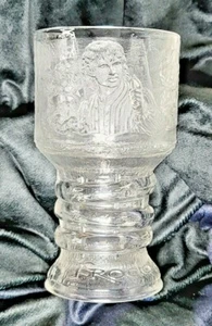 Lord of the Rings Frodo The Hobbit Light-Up Glass Goblet from Burger King 2001 - Picture 1 of 11