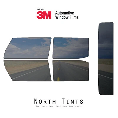 Película de vidrio tinte ventana precortada estable color 3M para camioneta GMC Hummer EV 2023-2026 Foto 1 de 4