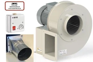 Ventilador radial centrífugo TURBO ventilador radial 1950m3/h 230V - Imagen 1 de 13